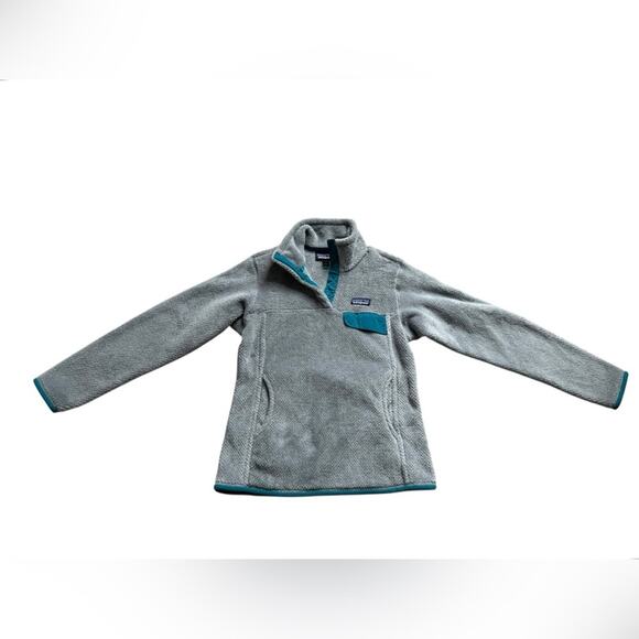 Patagonia Women’s Re Tool Snap fleece pullover gray size small - Picture 2 of 7